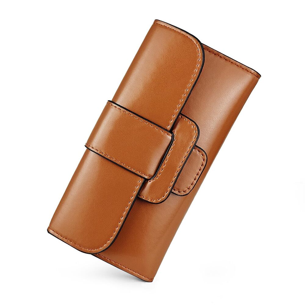 8804 Wallet, PU Leather Large Wallet Long Wallet with Multiple Card
